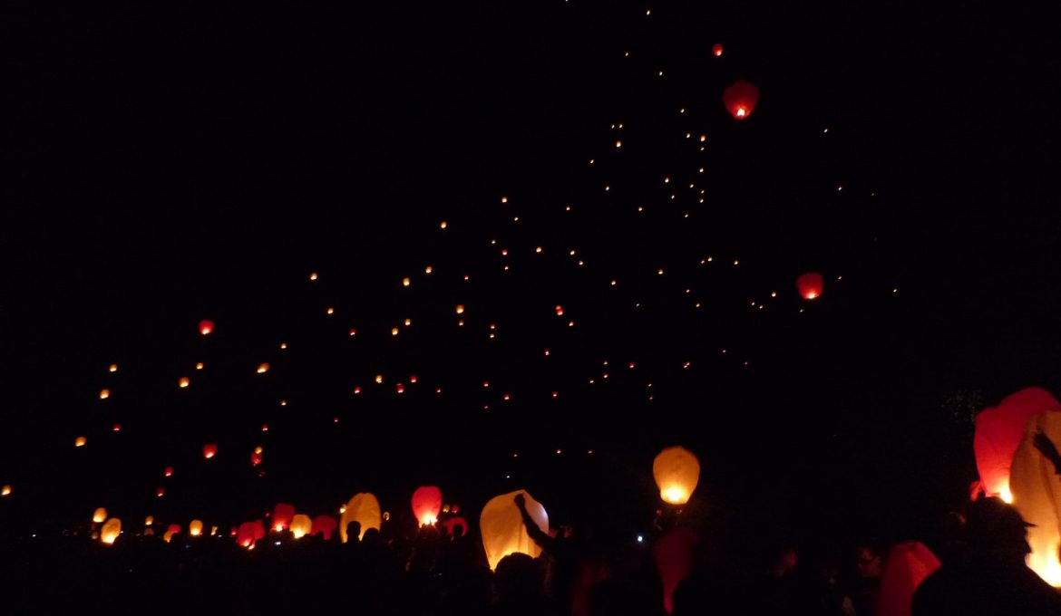 SkyLantern x “La ronde des sangliers” (Ain)