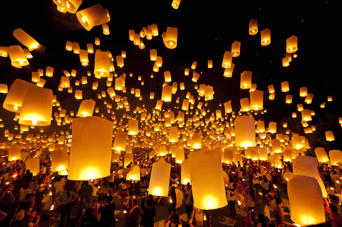 wishlanterns lacher lanternes volantes