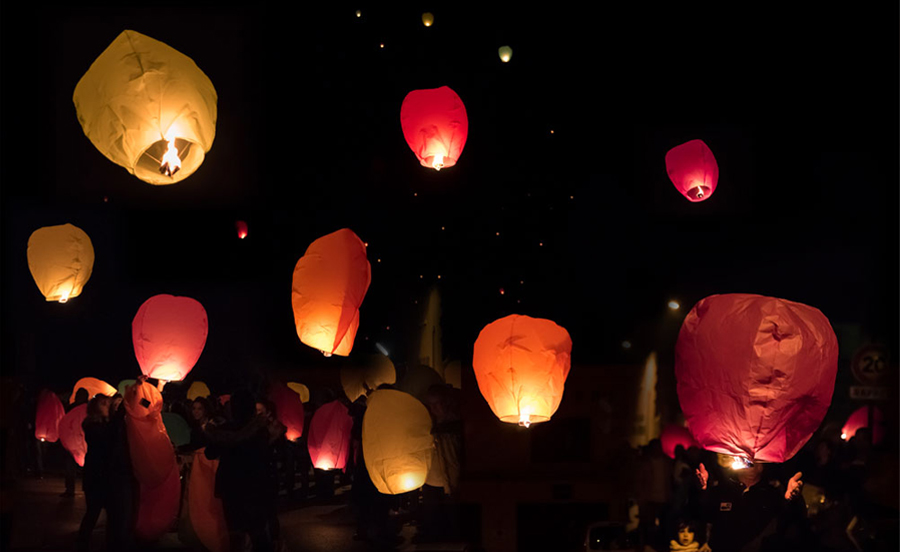 SkyLantern au Café Marcelin Albert