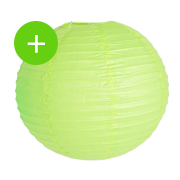 boule papier vert