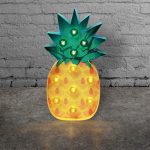 ananas lumineux carton led 