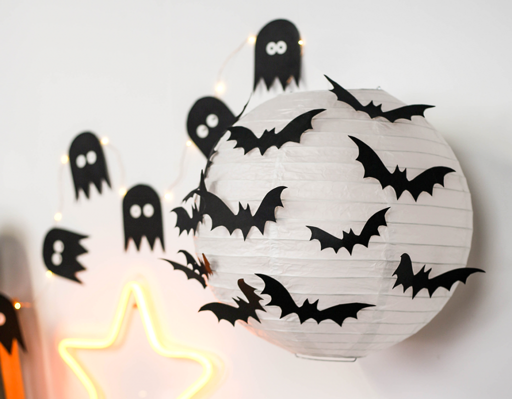 boule diy halloween bat chauves souris customiser japonaise décoration