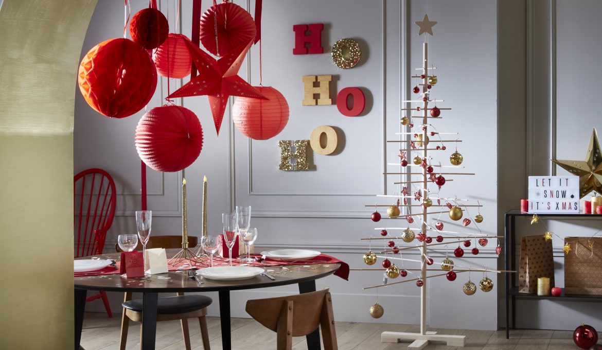 Déco Noël rouge et or : les secrets de notre ambiance Noël à Vienne