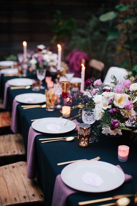 décoration navy rustique champêtre mariage 2018 2019