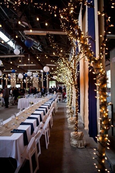 mariage bleu navy décoration tendance idées inspiration 2018 2019