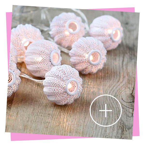 guirlande lumineuse pumpkins blanc led boitier à piles boules