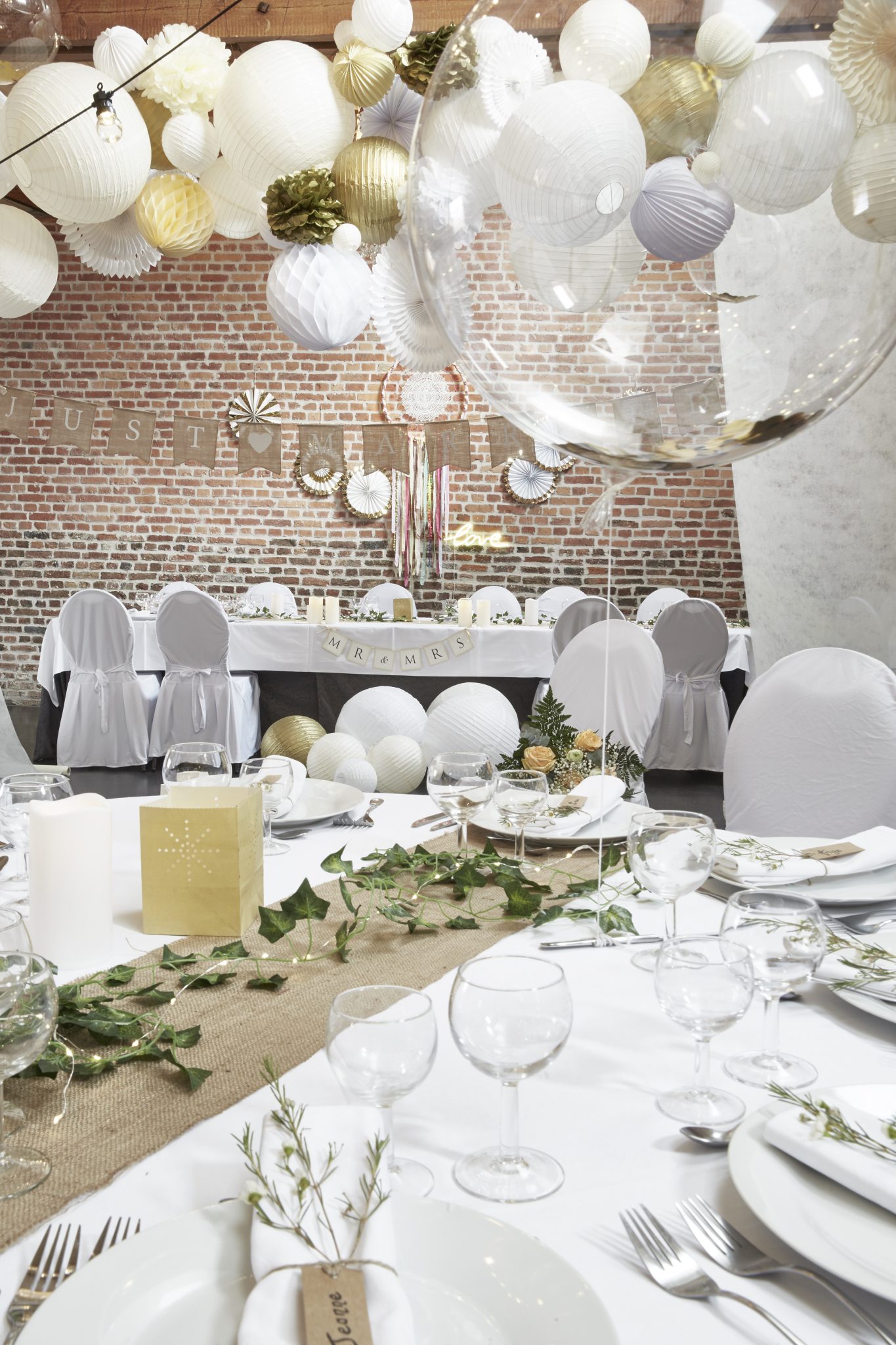 Mariage champêtre : notre sélection et idées décoration de salle