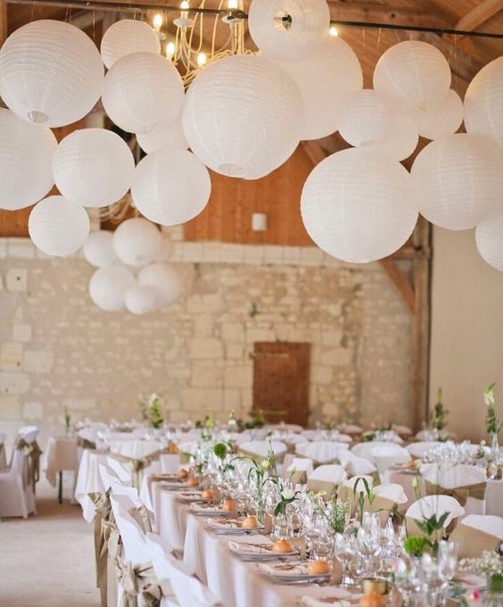 Nos décorations de salles de mariage en images