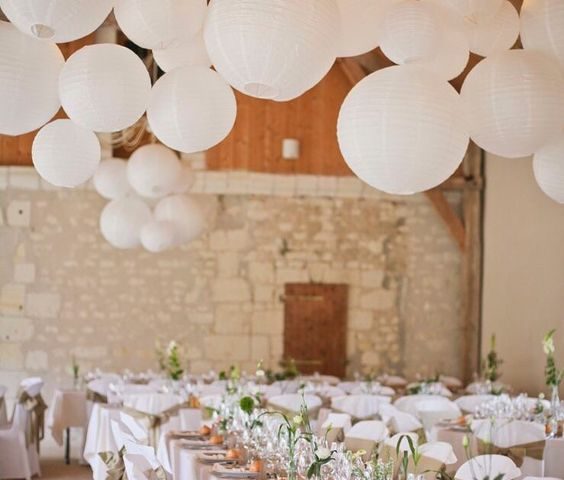 décoration pour un mariage champêtre