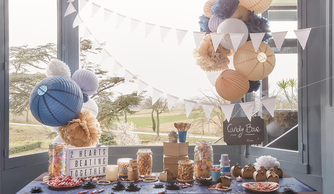 Candy bar mariage : sélection shopping et conseils pour une déco chic