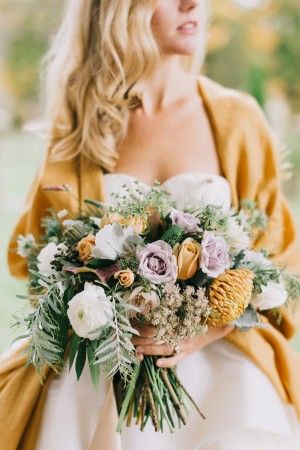 mariee mariage jaune cumin moutarde tendances decoration 2019