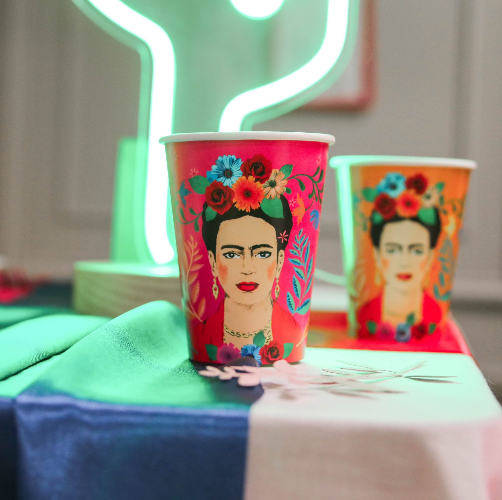 gobelets frida kahlo tendance décoration noel mexicain