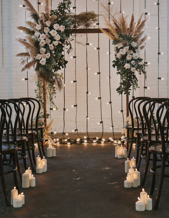 guirlande guinguette ceremonie mariage tendance decoration 2019