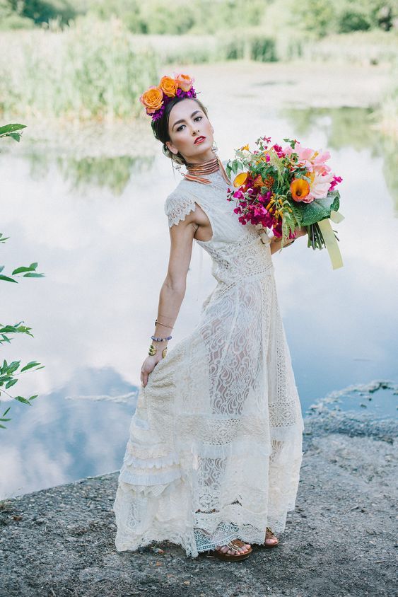 mariage tendance deco 2019 mexique frida khalo folk