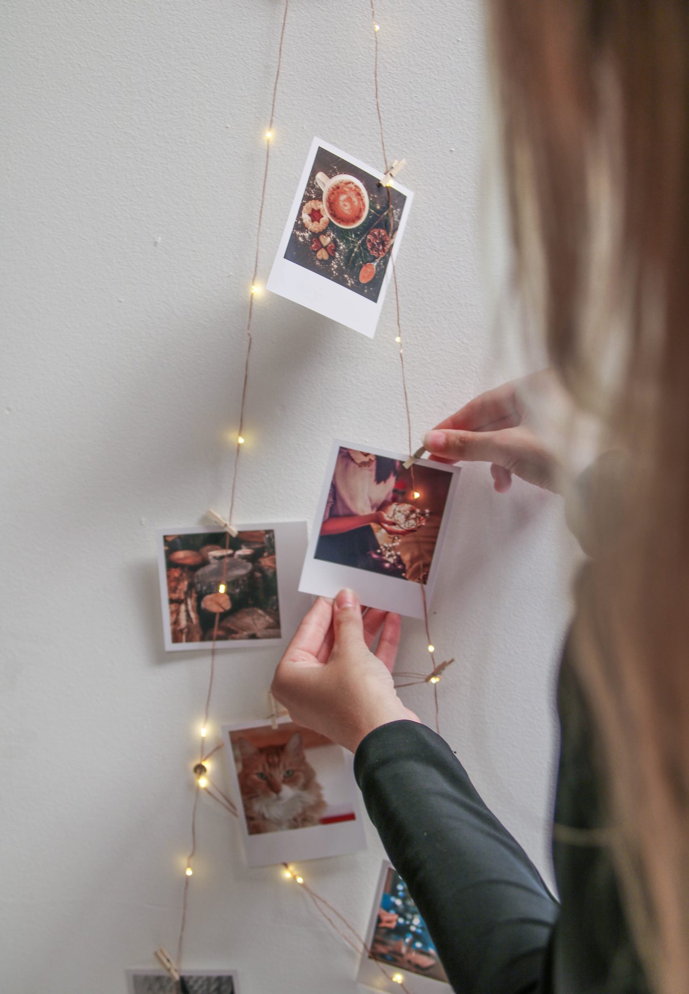 tuto noel diy sapin photos lumineux décoration