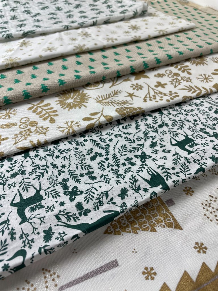 tissu furoshiki japonais réversible à motifs pour noel emballage cadeau facile