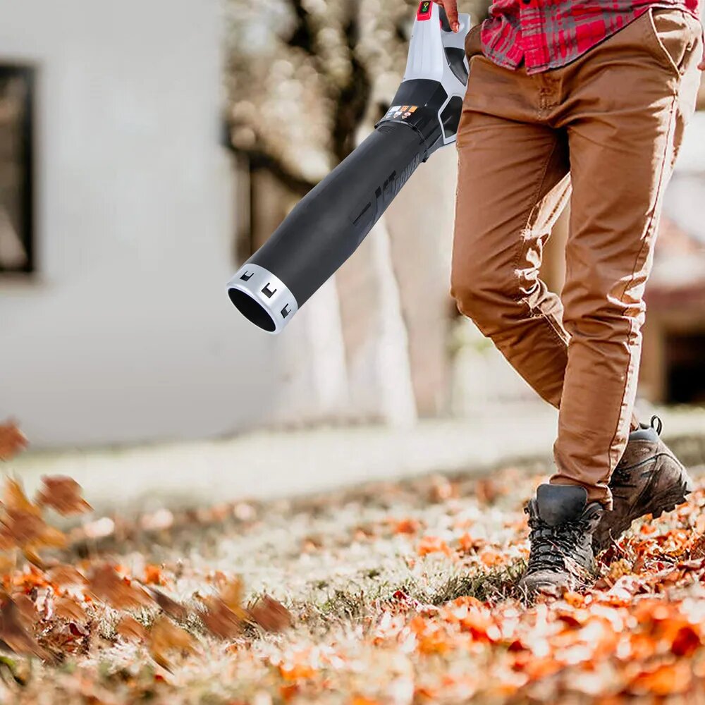 souffleur à feuille sans fil accessoire jardin pour exterieur jardin allée terrasse cour 