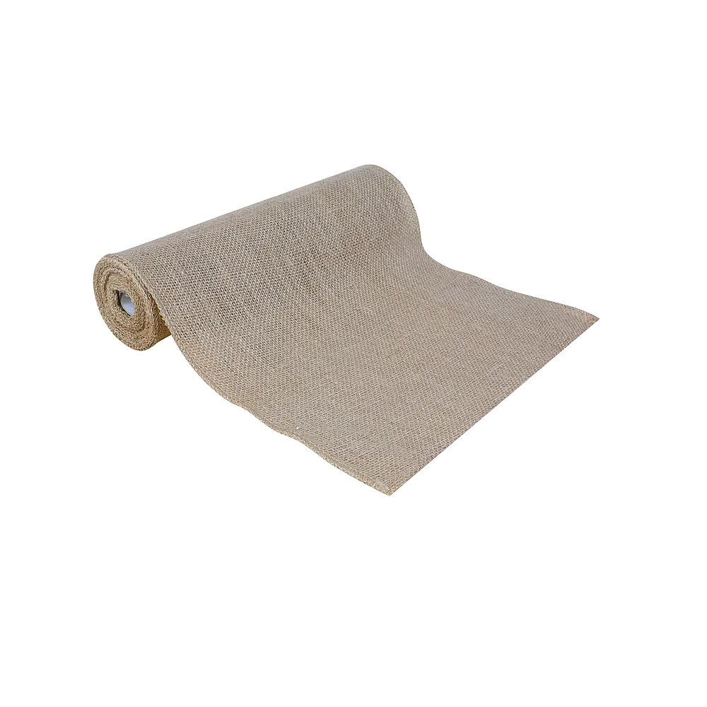 chemin de table toile de jute 5m pour deco table mariage