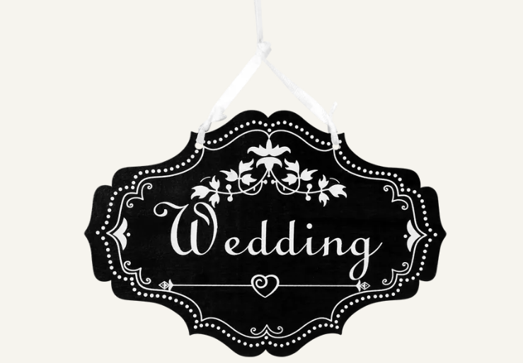 panneau mariage wedding vintage