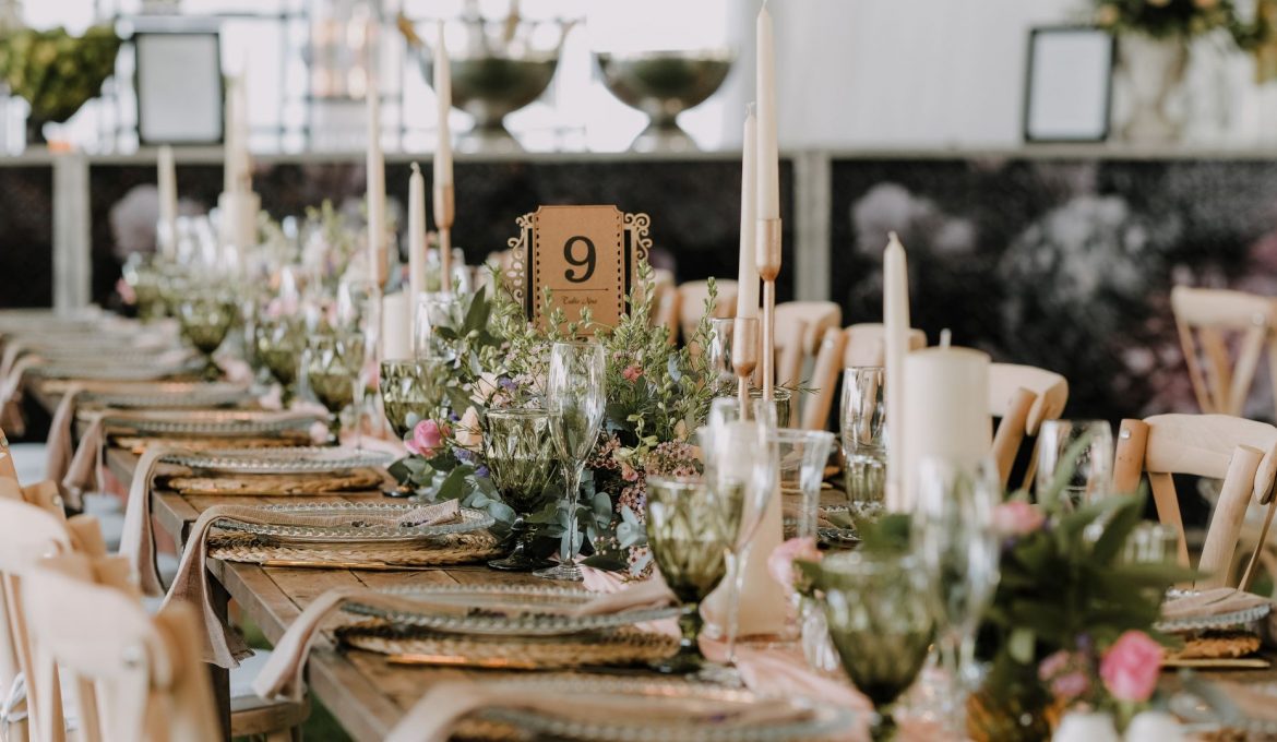 Thème champêtre : nos idées pour votre déco de table