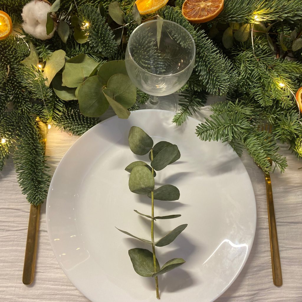 decoration table de noel 2022