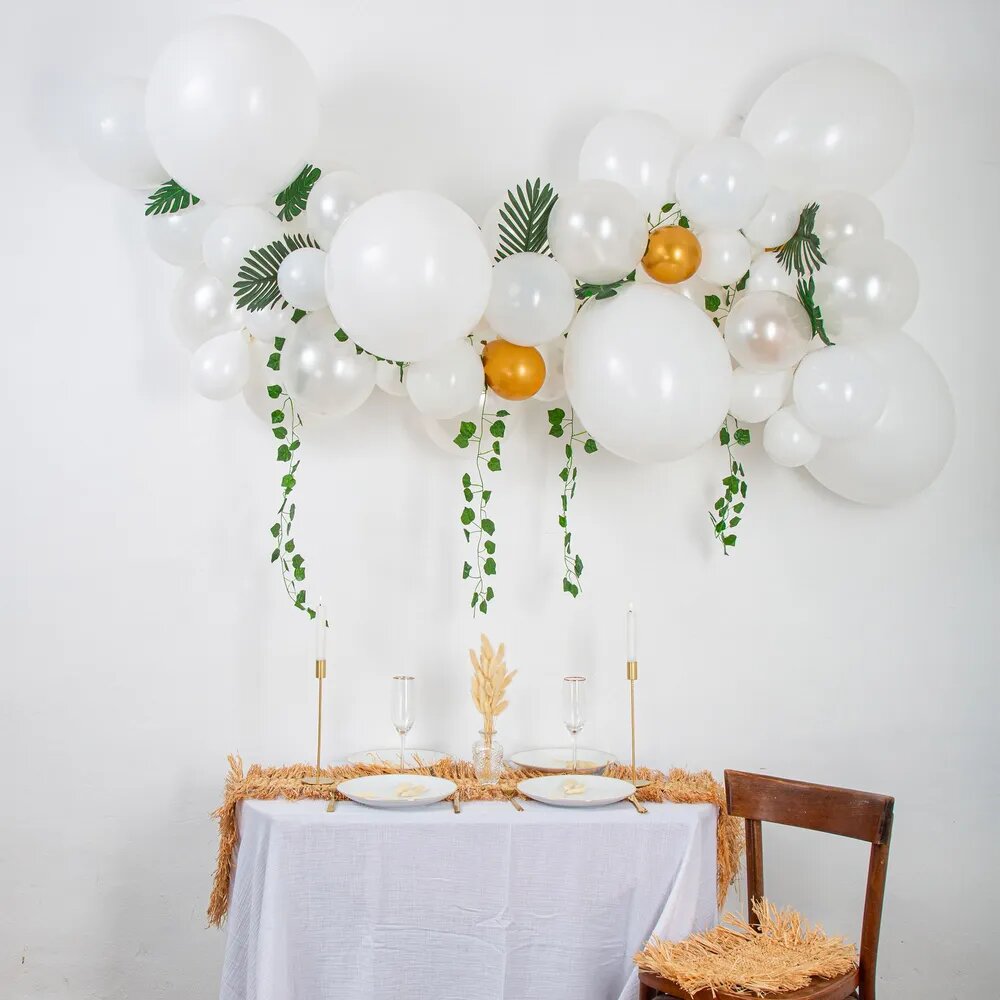 Arche De Ballons 3x6 M En Fer Galvanisé - Structure En T, Tubes épais - Pour Mariage, Fête, Décoration Jardin