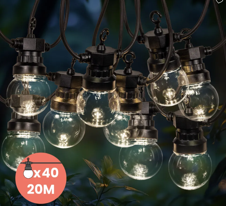 Guirlande guinguette LED